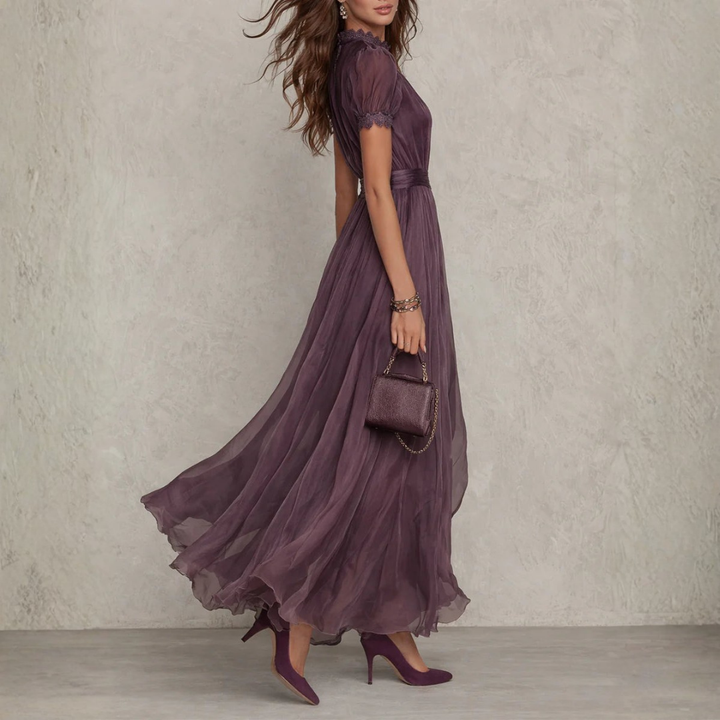 Georgia | Wedding Guest Lace Maxi Dress