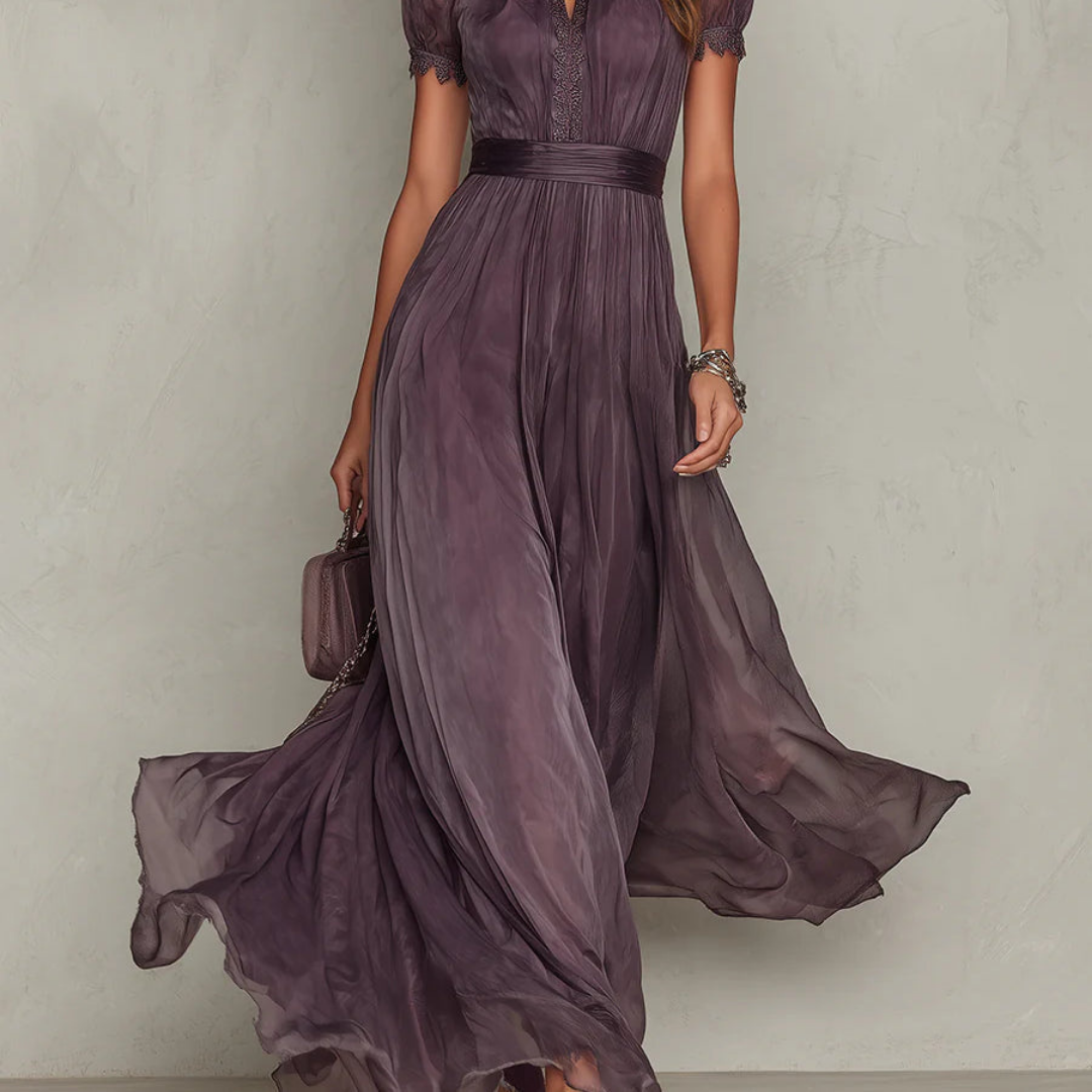Georgia | Wedding Guest Lace Maxi Dress