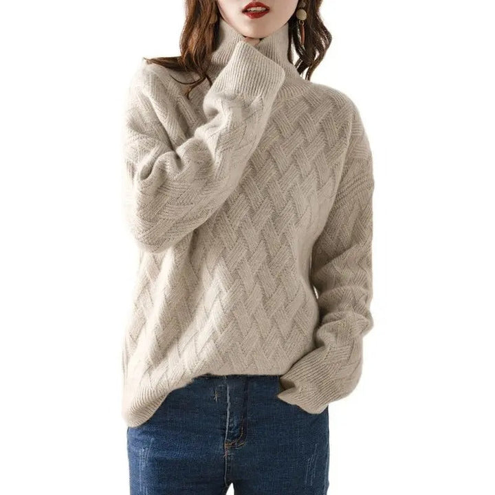 Buena | Luxury Cashmere Turtleneck Sweater