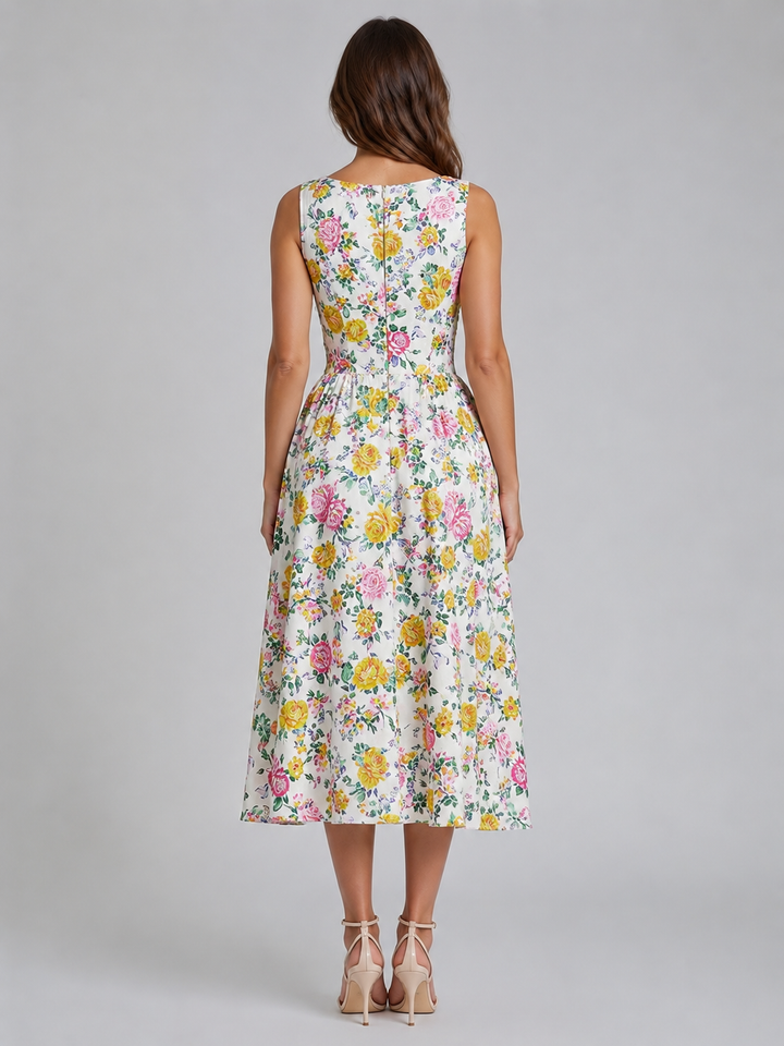 Olivia | Wedding Guest Midi Dress Women