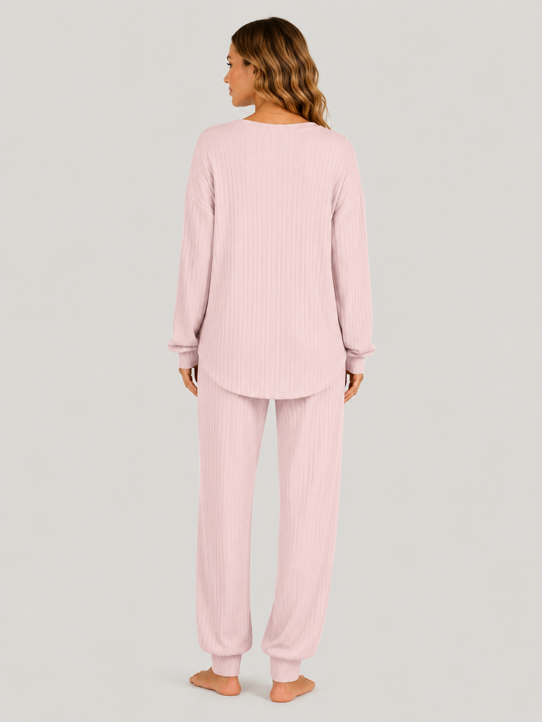 Ellmont London | Women’s Soft Two Piece Pajama Lounge Set