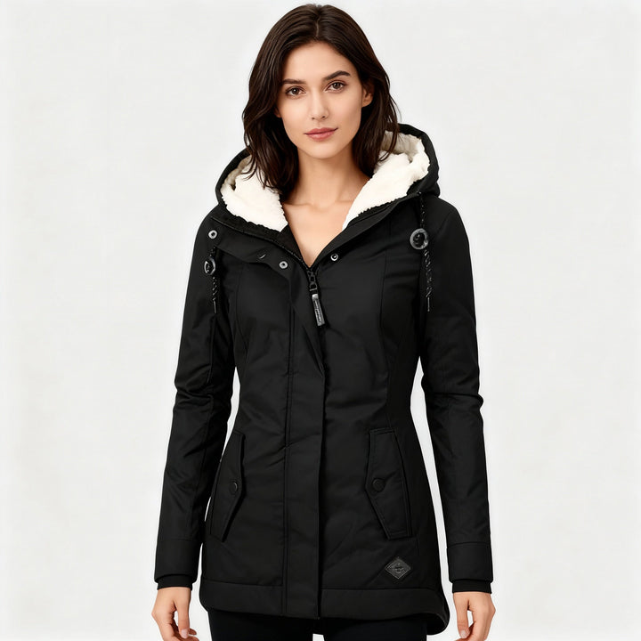 Clemmie | Womens Coat Sherpa Lined Puffer Jacket