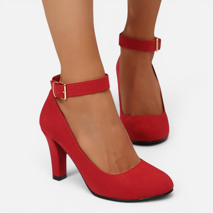 Tamsin | Block Heel Ankle Strap Sandals Women