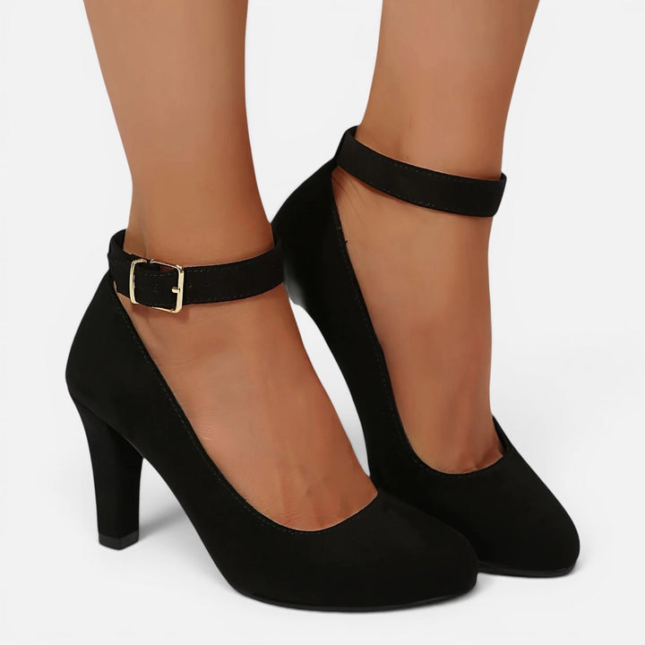 Tamsin | Block Heel Ankle Strap Sandals Women