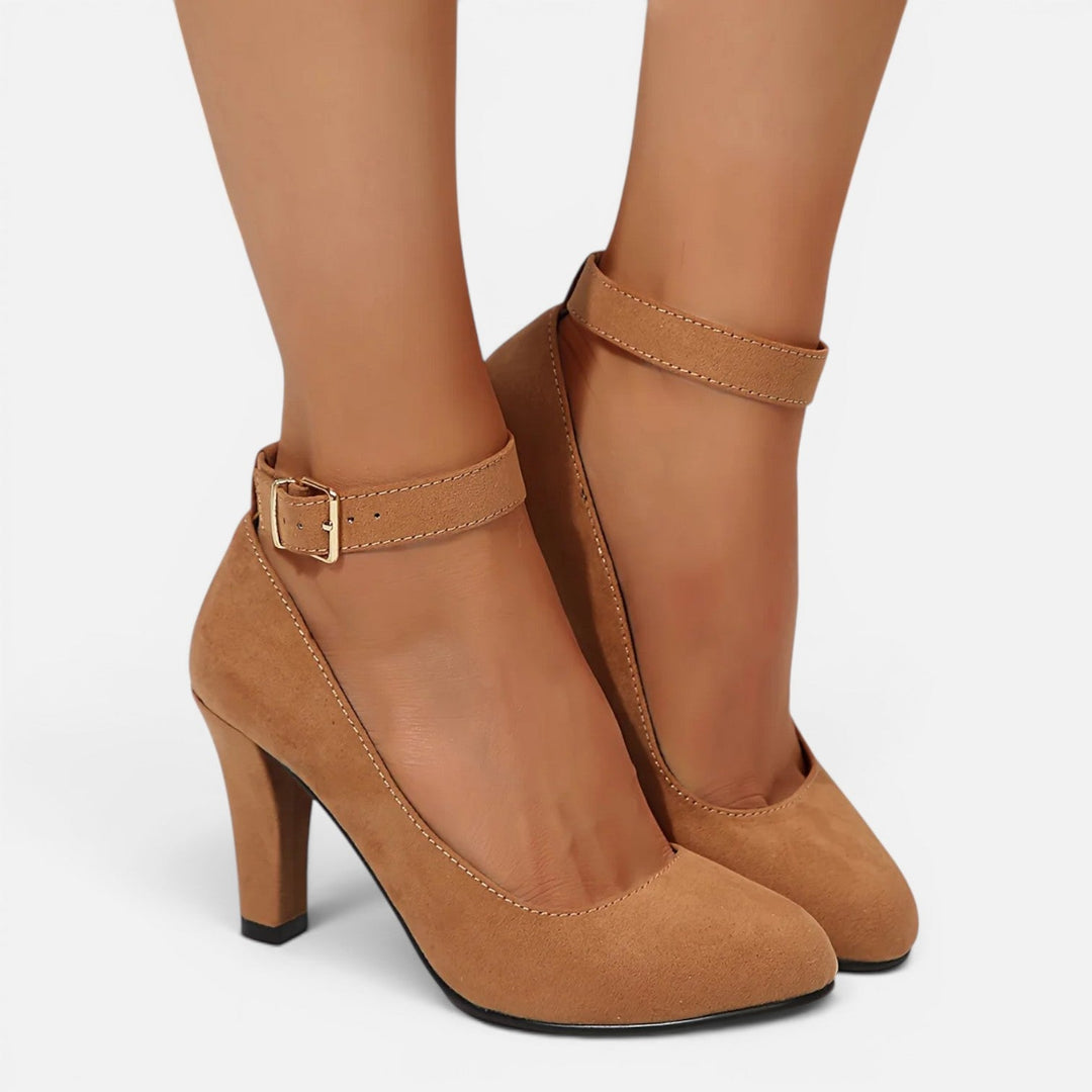 Tamsin | Block Heel Ankle Strap Sandals Women