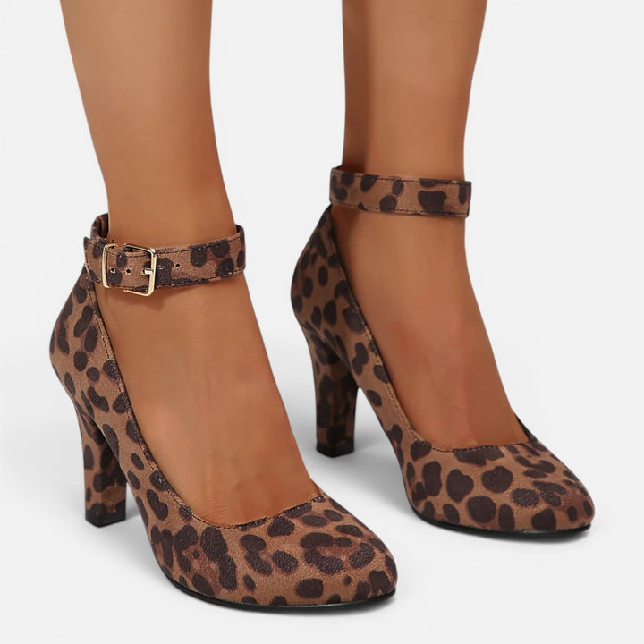 Tamsin | Block Heel Ankle Strap Sandals Women