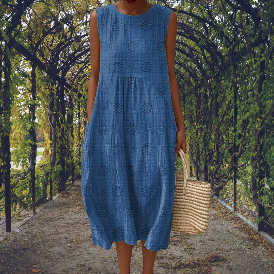Freya | Embroidered Summer Dress for Women