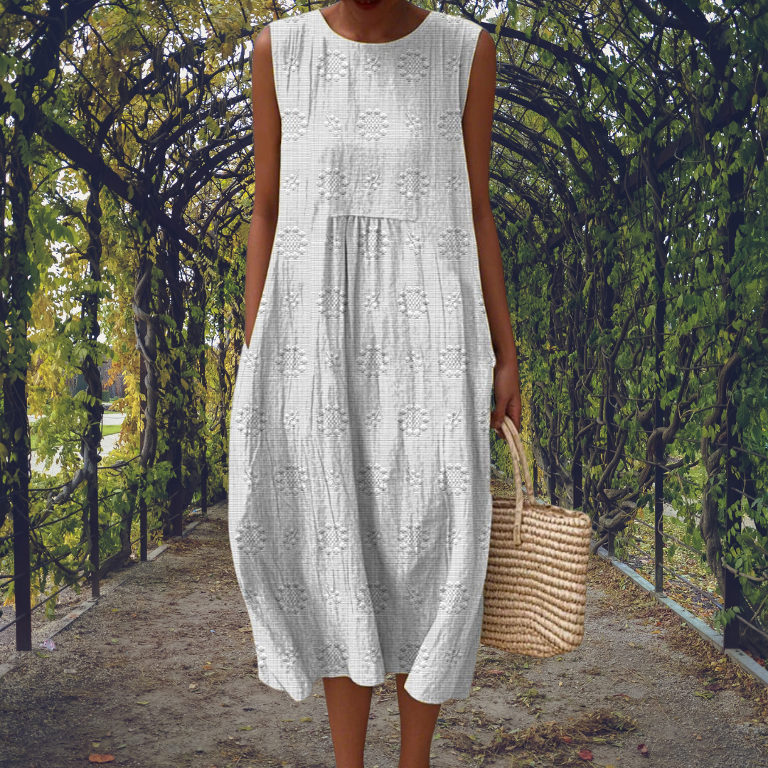 Freya | Embroidered Summer Dress for Women