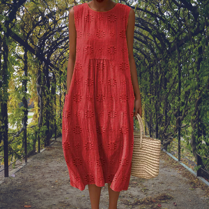 Freya | Embroidered Summer Dress for Women