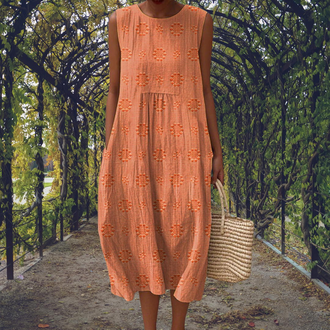 Freya | Embroidered Summer Dress for Women