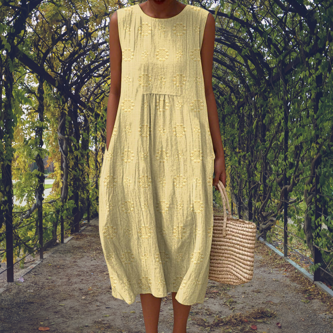 Freya | Embroidered Summer Dress for Women