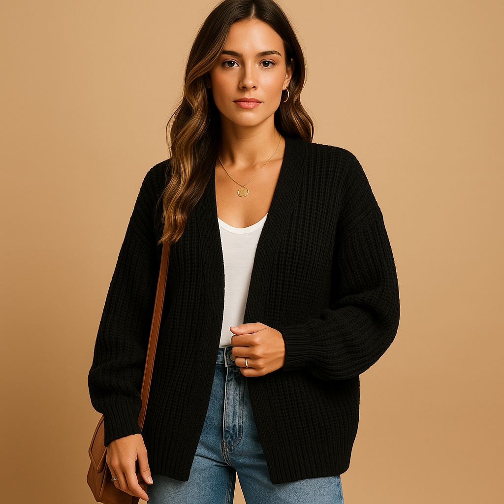 Knit Cardigan Slim Fit Women