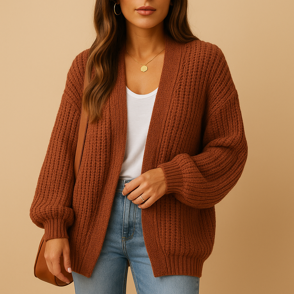 Knit Cardigan Slim Fit Women
