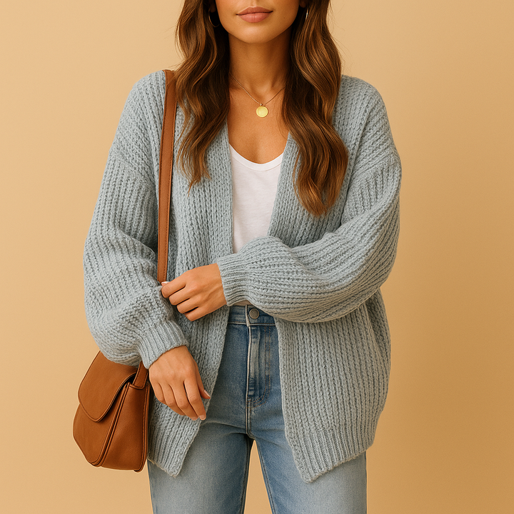 Knit Cardigan Slim Fit Women