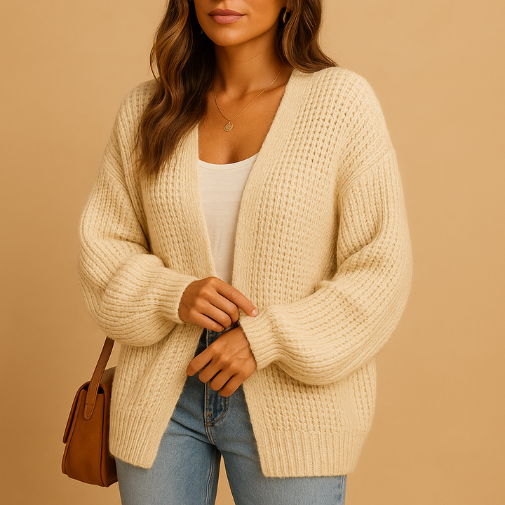 Knit Cardigan Slim Fit Women