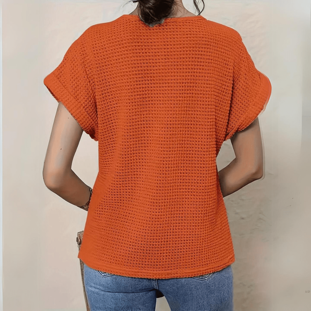 Olivia | Lace Panel Women Clothing Knit Top