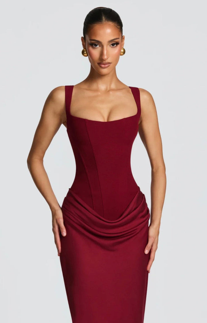 Tilly | Corset Bodice Maxi Dress Women