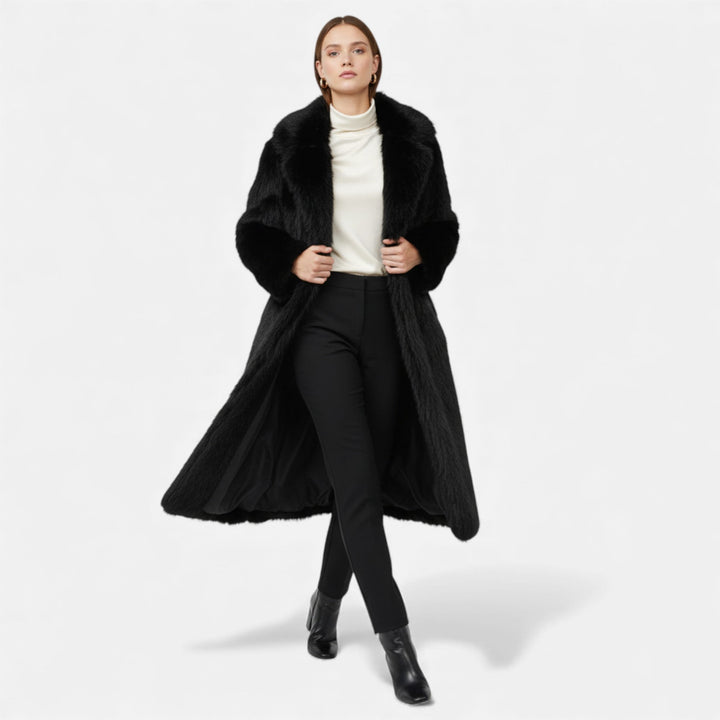 Millie | Womens Long Faux Fur Coat