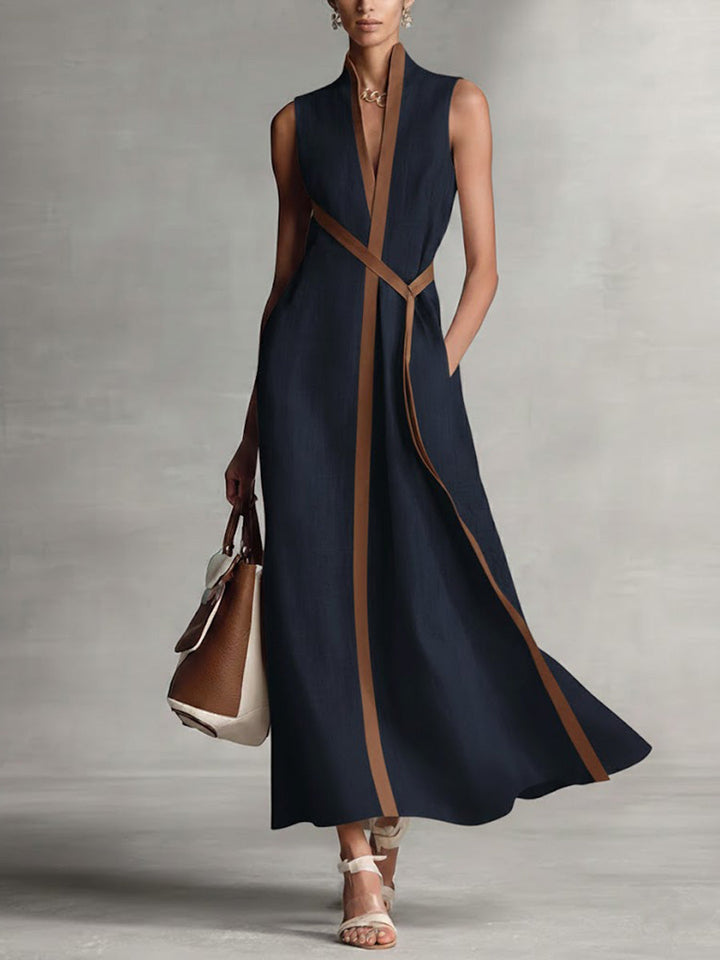 Rosie | Wedding Guest Linen Maxi Dress