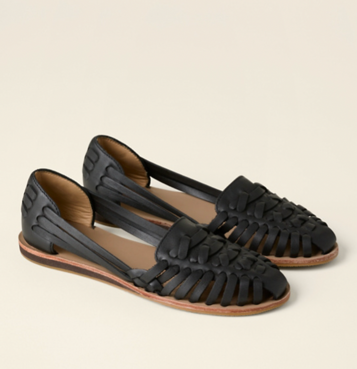 Maisie | Woven Leather Sandals