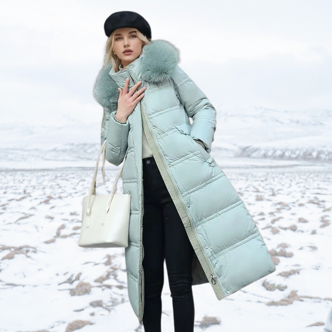 Clemmie | Womens Fur Hood Ladies Puffer Jacket