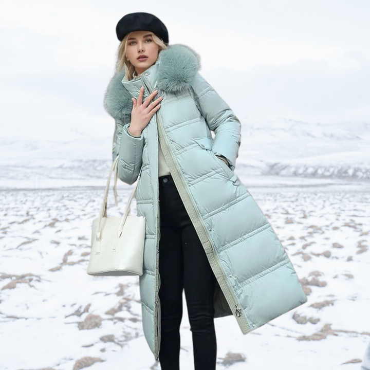 Clemmie | Womens Fur Hood Ladies Puffer Jacket