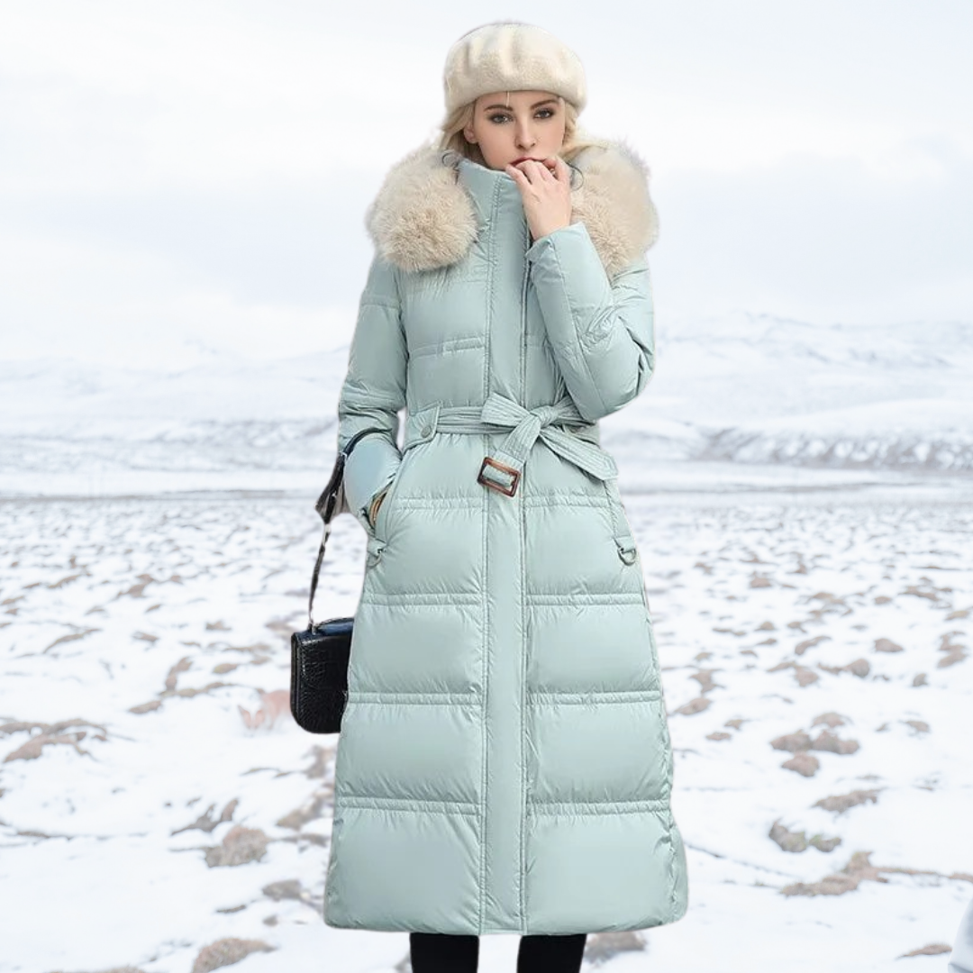 Clemmie | Womens Fur Hood Ladies Puffer Jacket