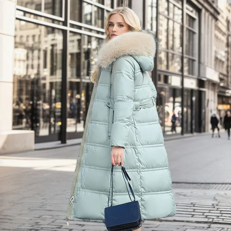Clemmie | Womens Fur Hood Ladies Puffer Jacket
