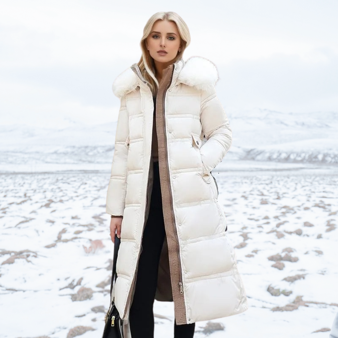 Clemmie | Womens Fur Hood Ladies Puffer Jacket