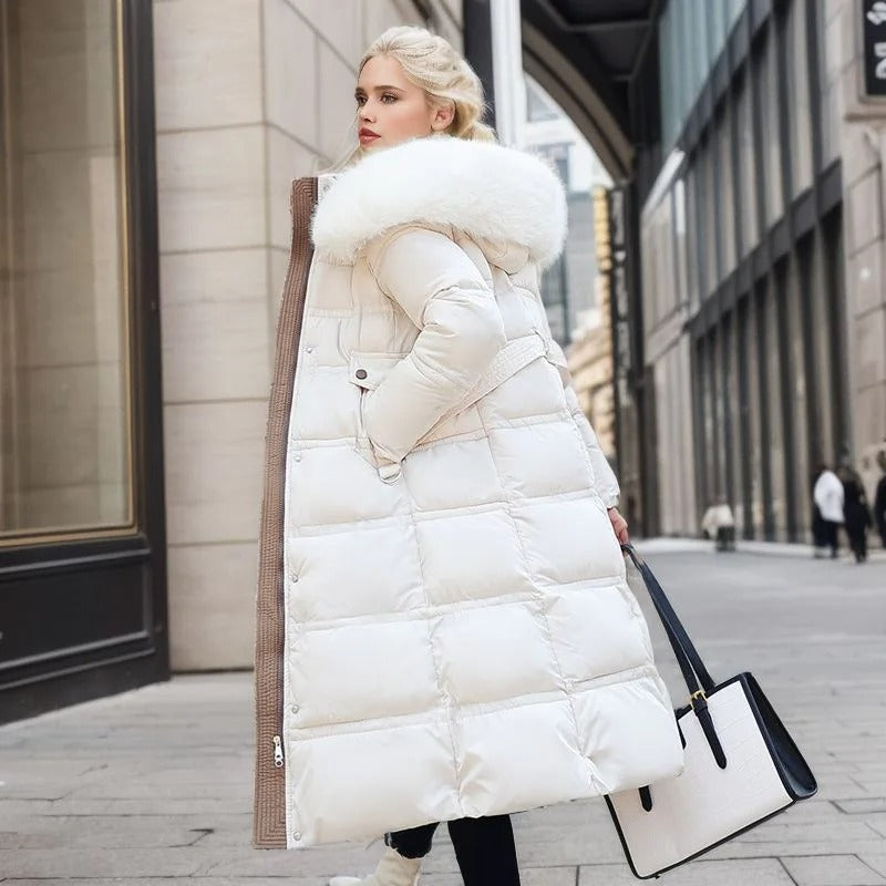 Clemmie | Womens Fur Hood Ladies Puffer Jacket
