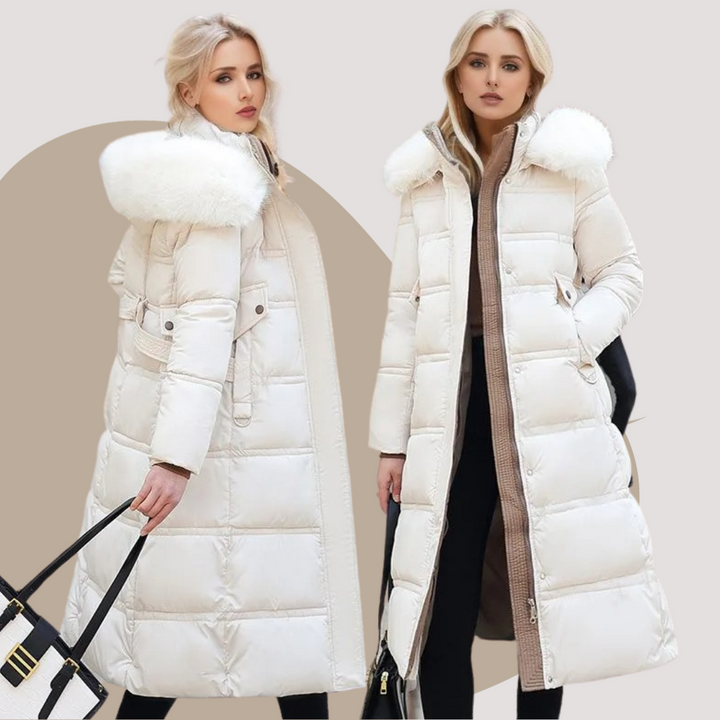 Clemmie | Womens Fur Hood Ladies Puffer Jacket