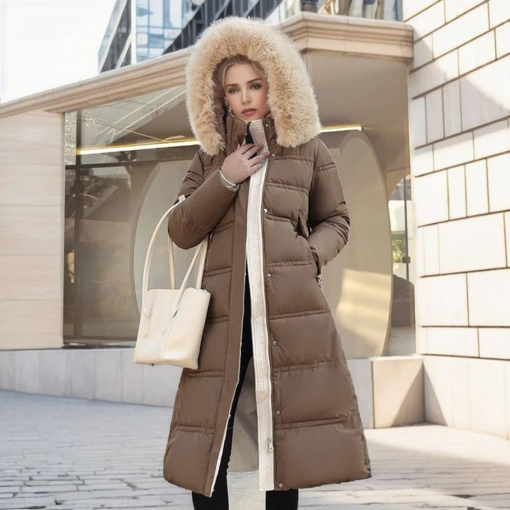 Clemmie | Womens Fur Hood Ladies Puffer Jacket