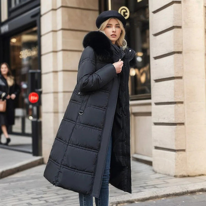 Clemmie | Womens Fur Hood Ladies Puffer Jacket