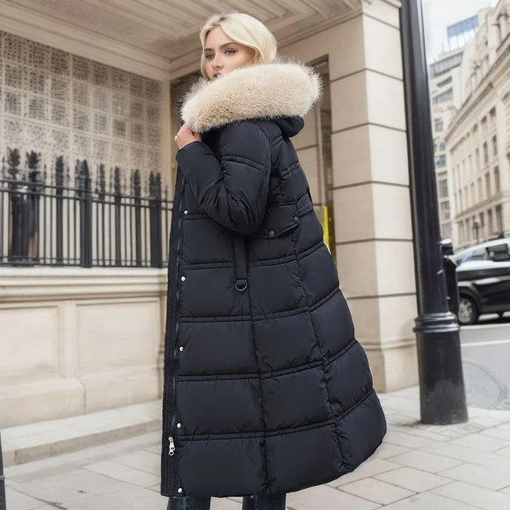 Clemmie | Womens Fur Hood Ladies Puffer Jacket