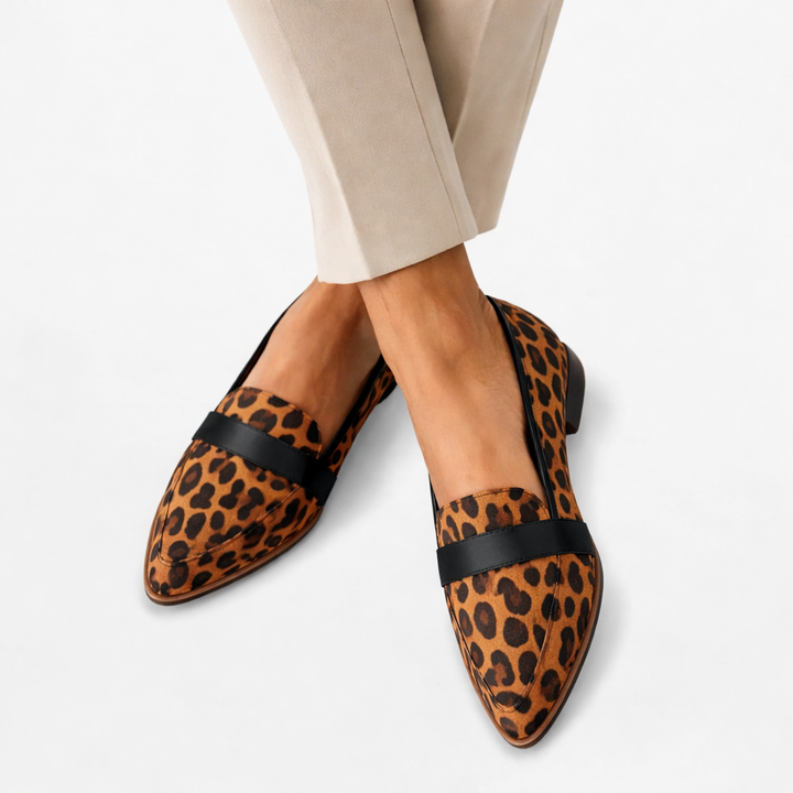 Grace | Pointed Toe Suede Loafers Women