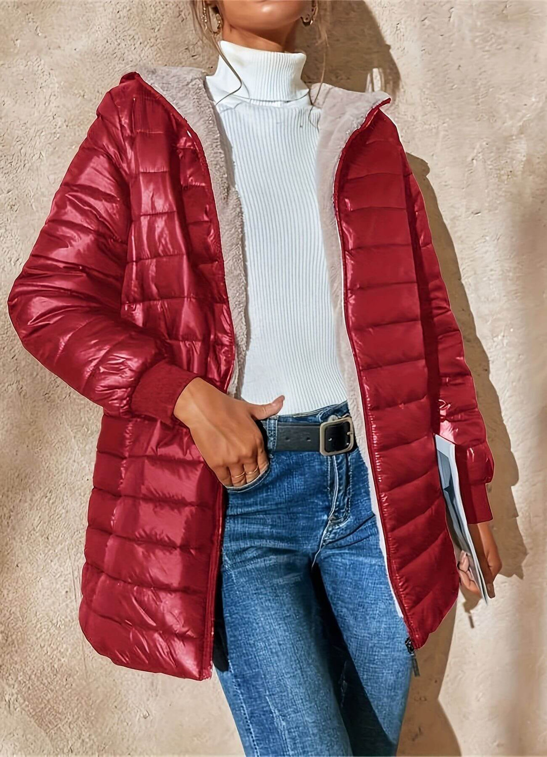 Cressida | Ladies Puffer Jacket Women Quilted Longline