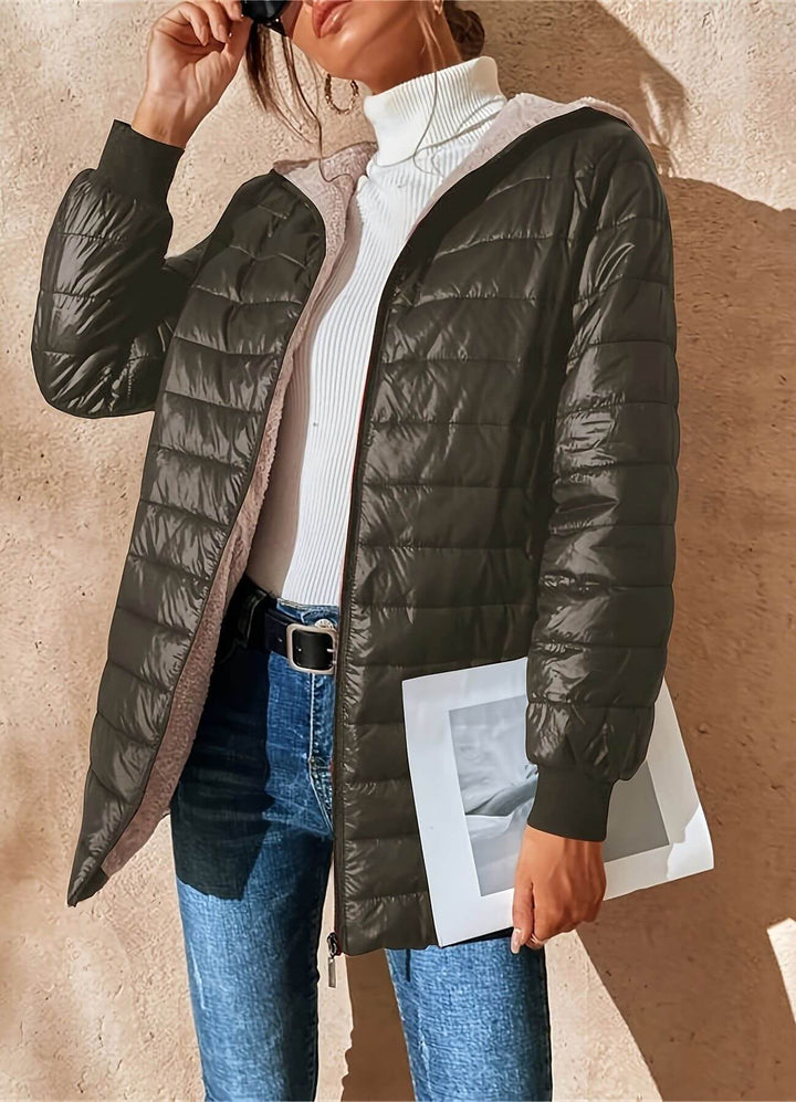 Cressida | Ladies Puffer Jacket Women Quilted Longline
