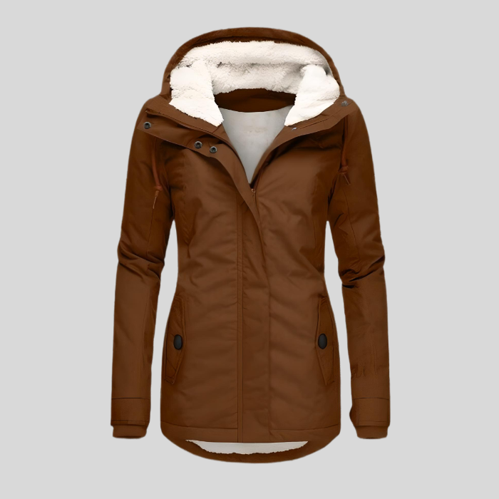 Clemmie | Womens Coat Sherpa Lined Puffer Jacket