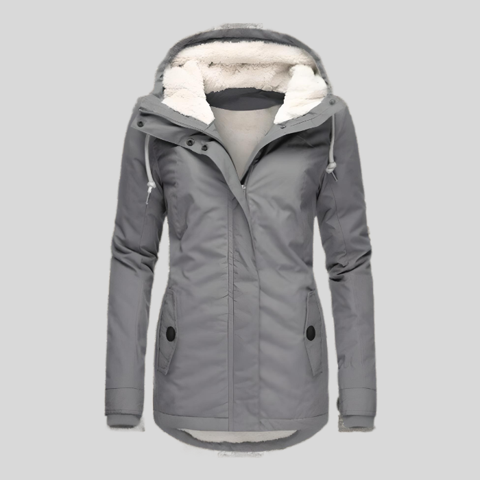 Clemmie | Womens Coat Sherpa Lined Puffer Jacket