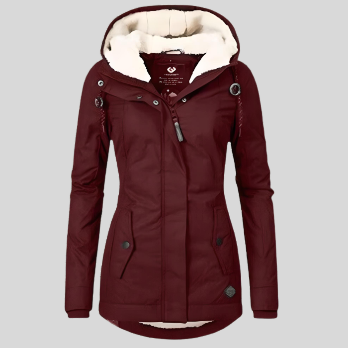 Clemmie | Womens Coat Sherpa Lined Puffer Jacket