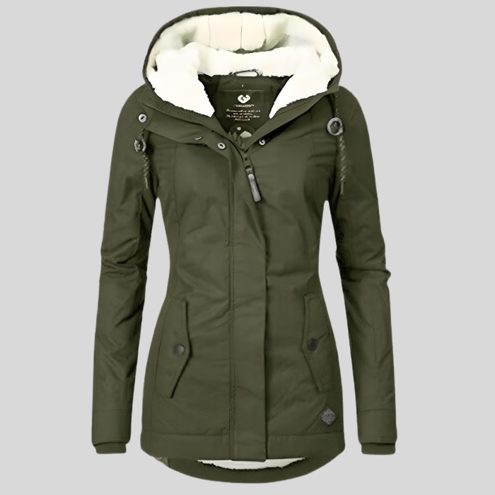 Clemmie | Womens Coat Sherpa Lined Puffer Jacket