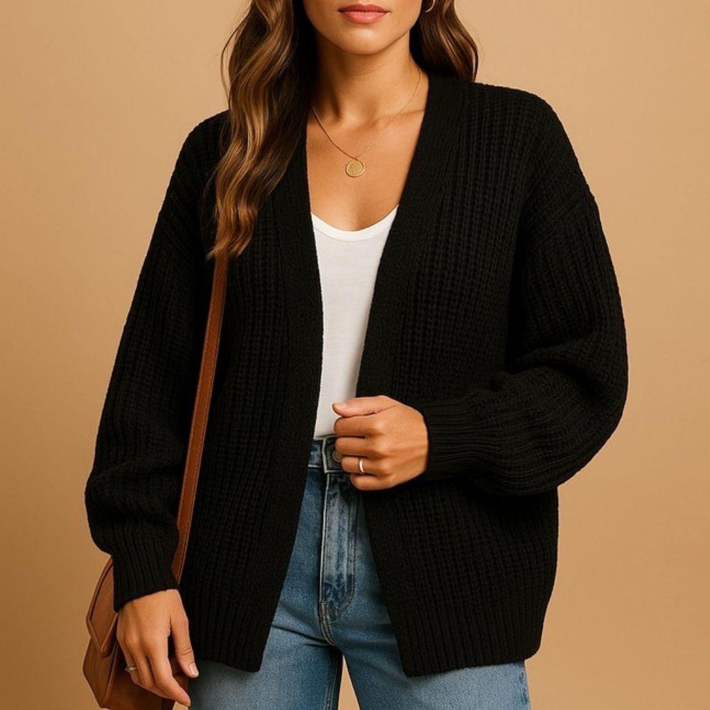 Knit Cardigan Slim Fit Women