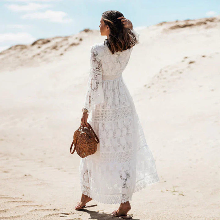 Olivia | Lace Maxi Dress for Women Wedding Guest