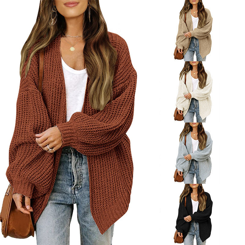 Lune London loose fit casual cardigan for women
