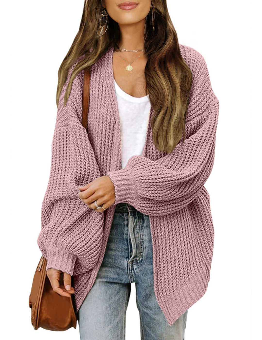 Lune London loose fit casual cardigan for women