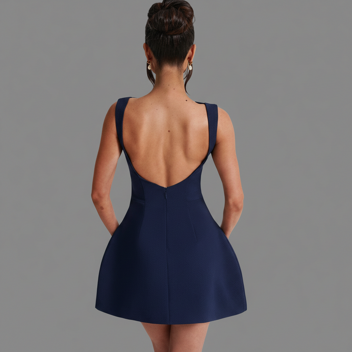 Gemma | Bridesmaid Fit and Flare Mini Dress