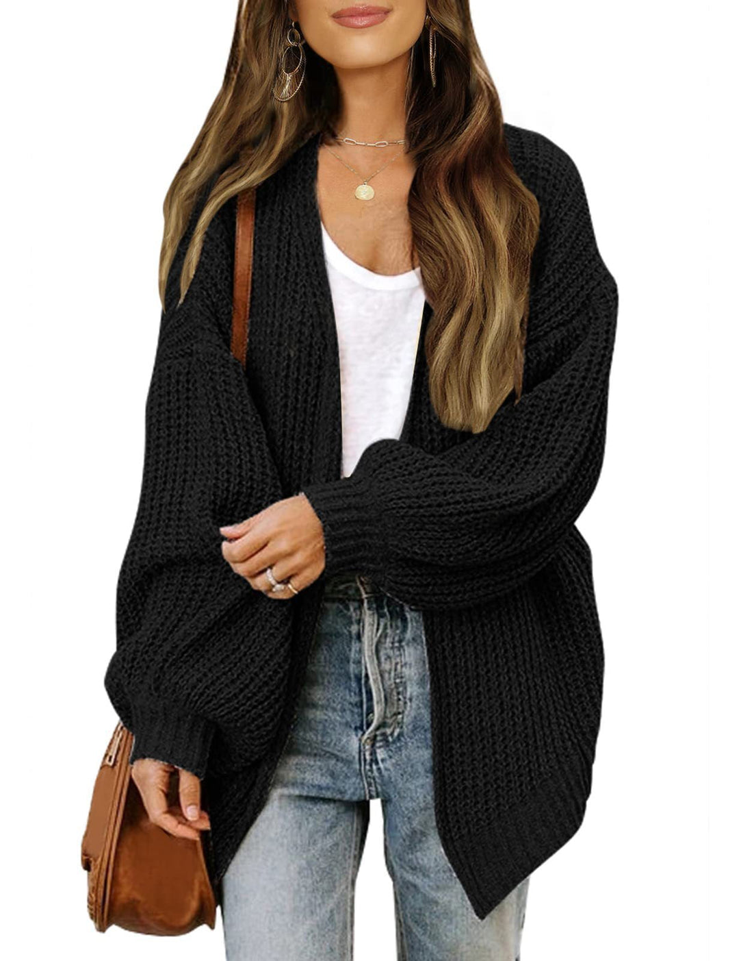 Lune London loose fit casual cardigan for women
