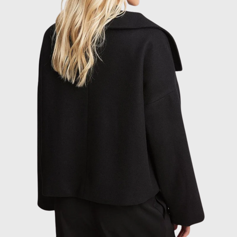 Beatrice | Cropped Double-Breasted Womens Coat