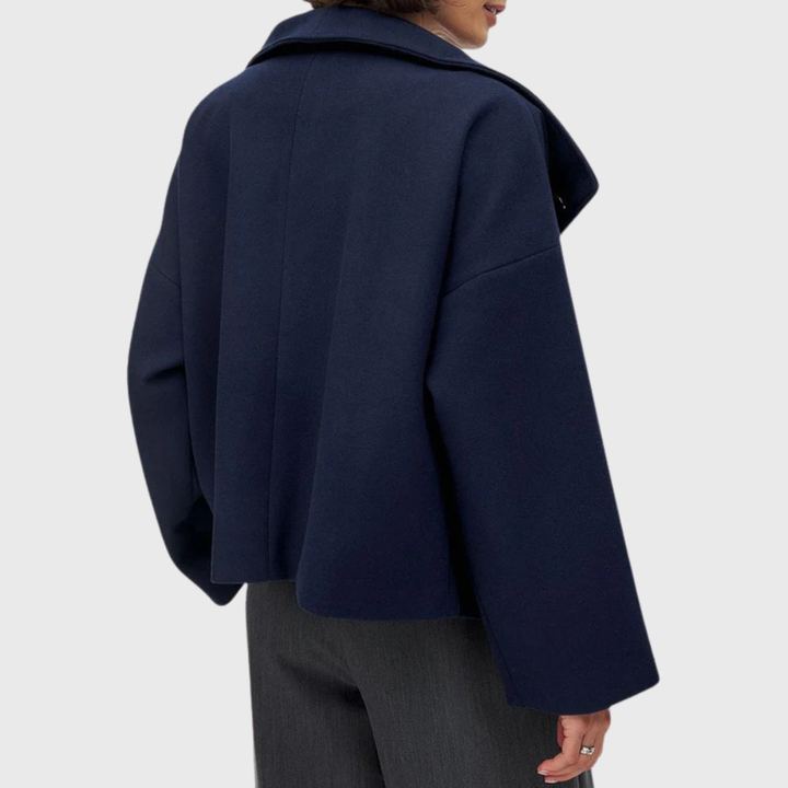 Beatrice | Cropped Double-Breasted Womens Coat