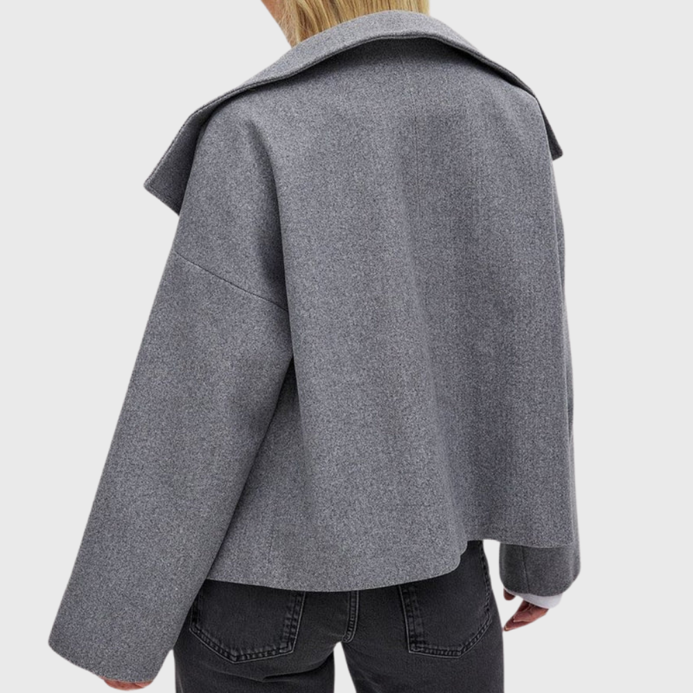 Beatrice | Cropped Double-Breasted Womens Coat